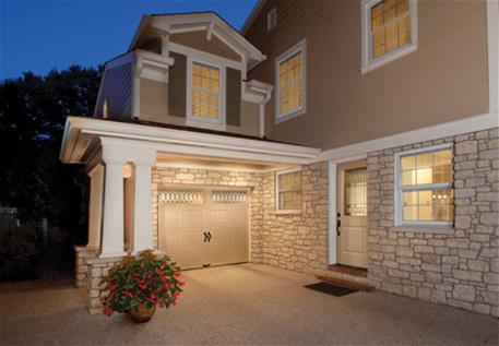 clopay-gallery-garage-door-and-rustic-entry-door-matching-color-and-clayton-glass_norm
